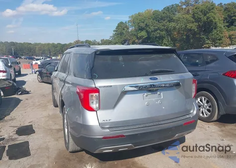 2023 Ford Explorer Xlt z USA, uszkodzony, nr VIN 1FMSK7DH4PGA05436